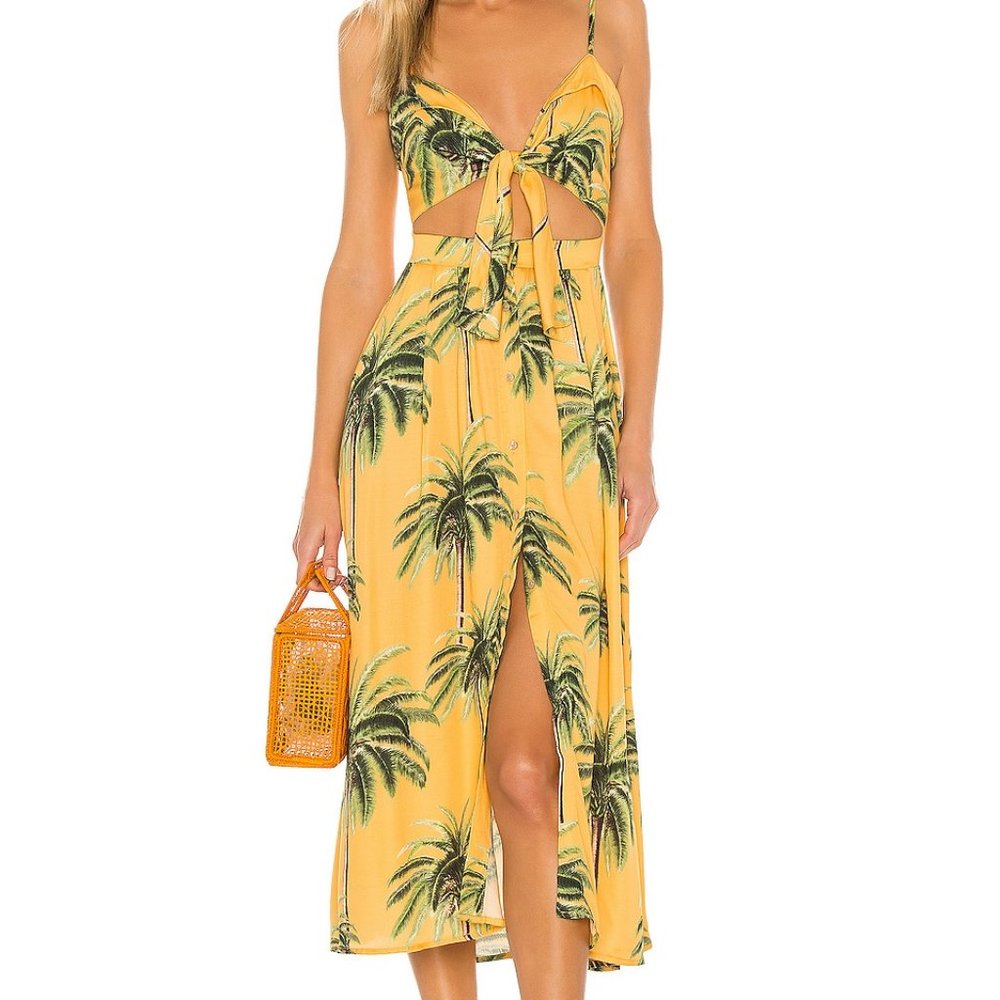 Agua Bendita Tie-Front GOA KAREN DRESS